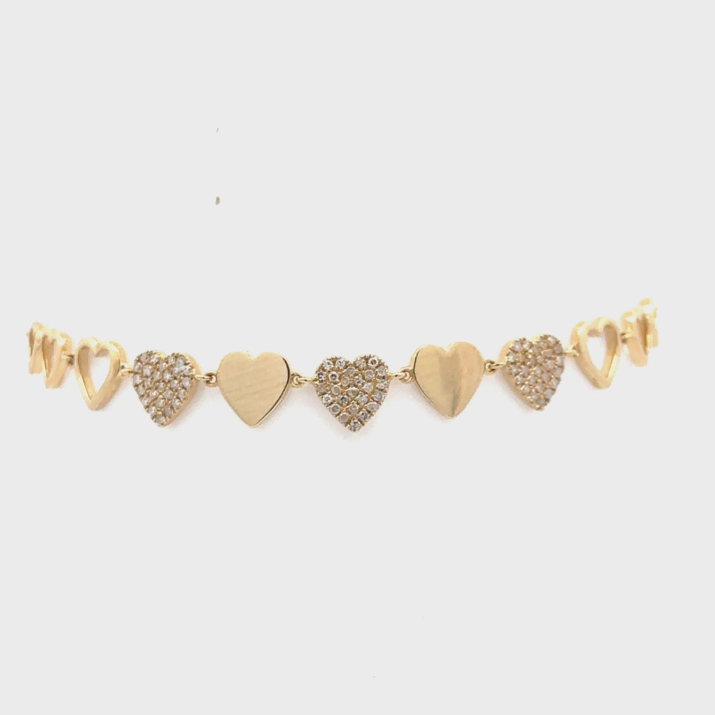 L.O.V.E. Collection Bracelet  Heart